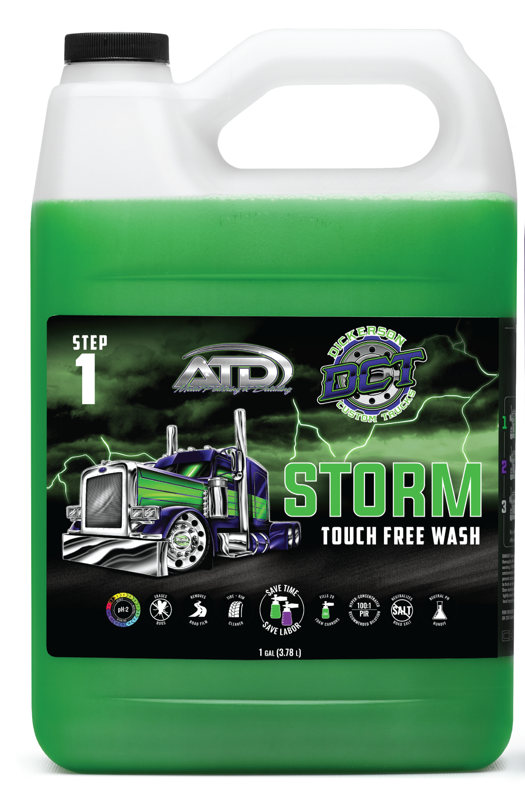 Storm Touch Free Wash - 1st Step Only